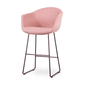 Nolon Nino-Otis Barkruk Zacht Roze – met Armleuning – Zwart – 75 cm Nolon Nino-Otis Barkruk Zacht Roze – met Armleuning – Zwart – 75 cm