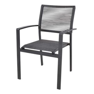 Lesli Living bistrostoel Vitolini – grijs – 57x62x87cm Lesli Living bistrostoel Vitolini – grijs – 57x62x87cm