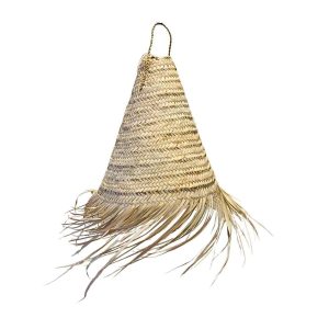 NOA MAY Hanglamp Lina – naturel – palmblad – Ø 40 x h 40 cm NOA MAY Hanglamp Lina – naturel – palmblad – Ø 40 x h 40 cm