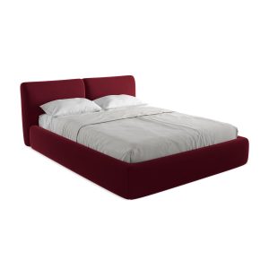 LaMiaSofa Bed met opbergruimte Milano – velours – bourgondië – 180×228 LaMiaSofa Bed met opbergruimte Milano – velours – bourgondië – 180×228
