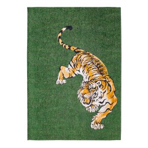 Ecorugs vloerkleed Green On Fire – groen – 280x390cm Ecorugs vloerkleed Green On Fire – groen – 280x390cm