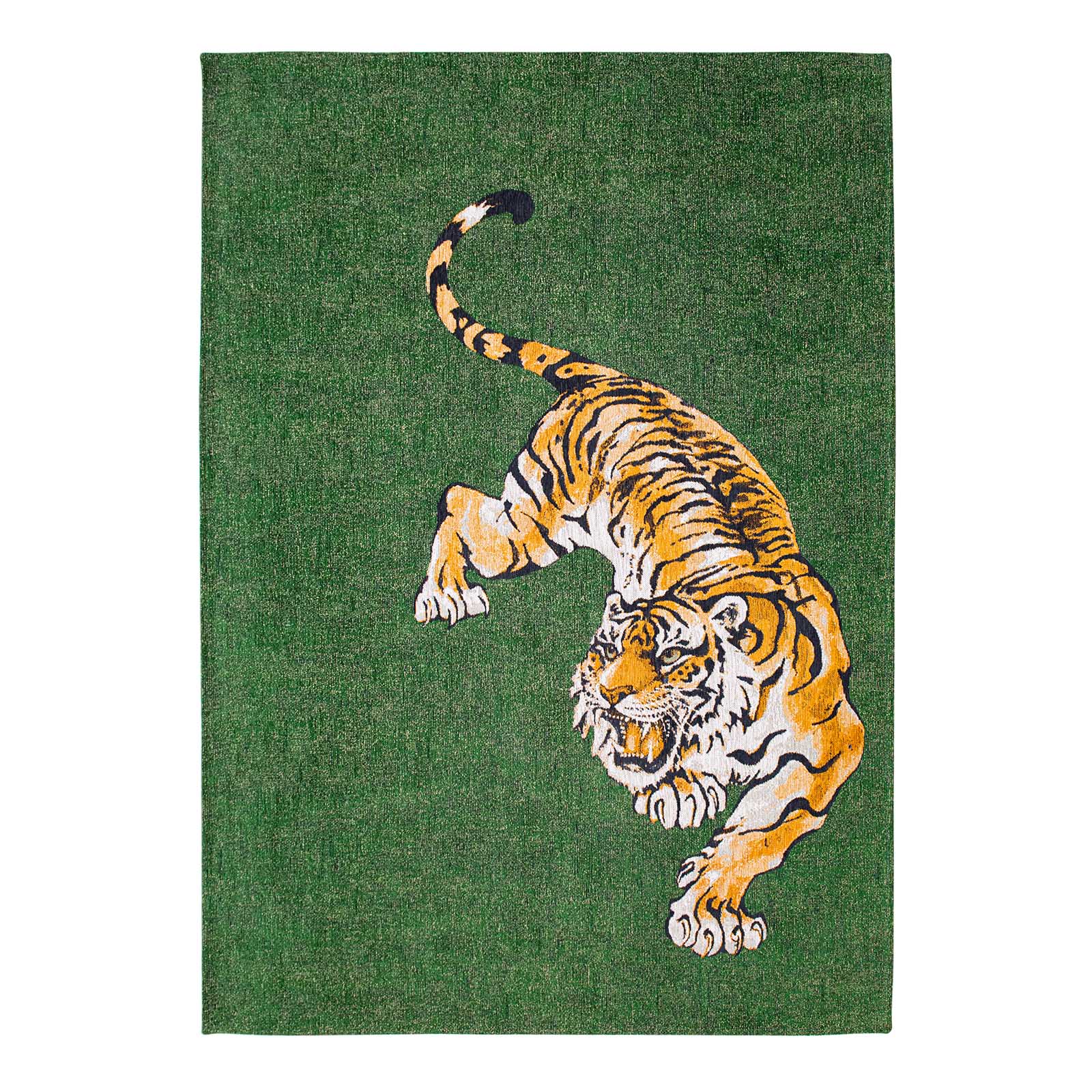 Ecorugs vloerkleed Green On Fire - groen - 200x280cm