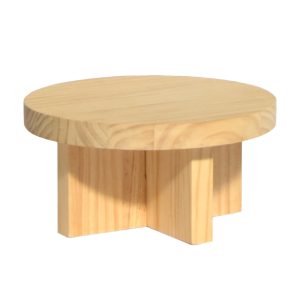 Naan Furniture Kruk Mola – Gelakt massief grenen – 30 x 15 cm Naan Furniture Kruk Mola – Gelakt massief grenen – 30 x 15 cm