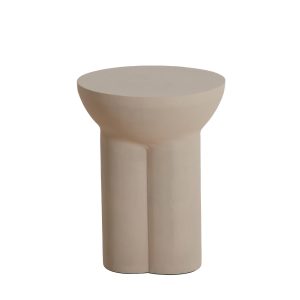 Light & Living bijzettafel Polinna – bruin – Ø39cm Light & Living bijzettafel Polinna – bruin – Ø39cm