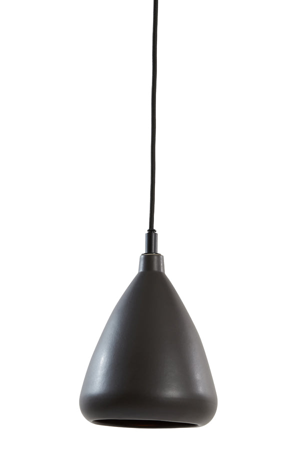 Light & Living hanglamp DESI - zwart - Ø18x20cm