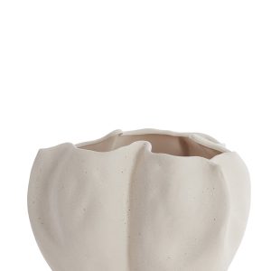 Light & Living vaas SANGULI – 33.5x33x22.5cm – wit Light & Living vaas SANGULI – 33.5x33x22.5cm – wit