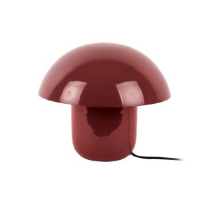 Leitmotiv tafellamp Fat Mushroom – rood – 29x29x25cm – Paddenstoellamp