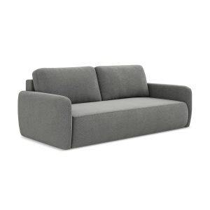 LaMiaSofa 3-zits slaapbank Corle – textuurstof – grijs – 218x102x86 LaMiaSofa 3-zits slaapbank Corle – textuurstof – grijs – 218x102x86