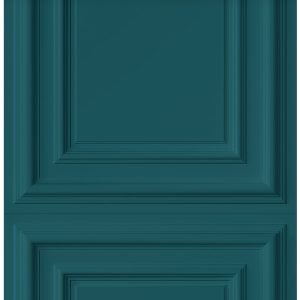 Origin Wallcoverings behang wandpanelen petrolblauw – 53 cm x 10.05 m Origin Wallcoverings behang wandpanelen petrolblauw – 53 cm x 10.05 m