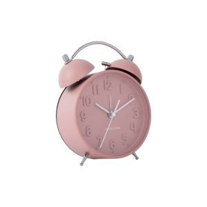 Karlsson wekker Iconic – roze – Ø11cm Karlsson wekker Iconic – roze – Ø11cm