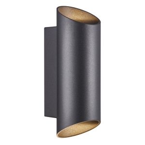 Nordlux Nico Wandlamp Buiten – Ø7,7cm – 2-lichts GU10 – IP54 – Zwart Nordlux Nico Wandlamp Buiten – Ø7,7cm – 2-lichts GU10 – IP54 – Zwart