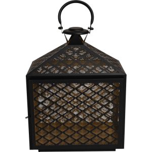 Lesli Living lantaarn Kira – zwart – 30x16x40cm Lesli Living lantaarn Kira – zwart – 30x16x40cm