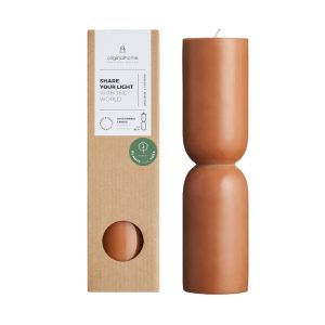 Originalhome kaars organische vorm – camel – L Originalhome kaars organische vorm – camel – L