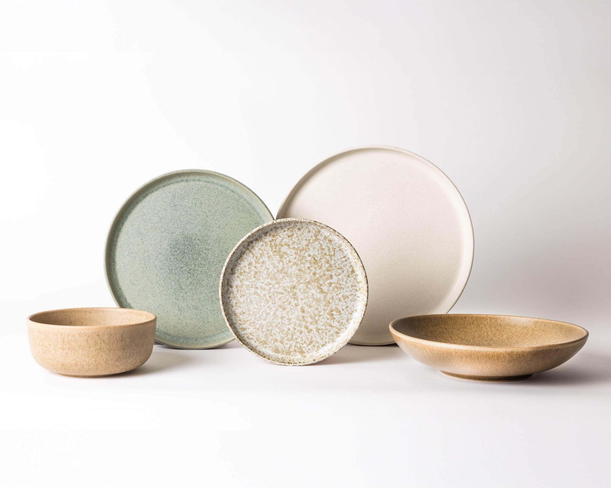 Mimo Homeware serviesset On The Rocks & Broken Shells - 5-delig - 2 pe