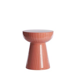 Light & Living bijzettafel Nunoa – rood – Ø35cm Light & Living bijzettafel Nunoa – rood – Ø35cm