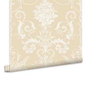 Laura Ashley Vliesbehang – Josette Linen – 10mx52cm Laura Ashley Vliesbehang – Josette Linen – 10mx52cm