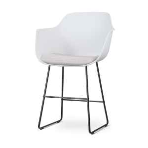 Nolon Nino-Liz Barkruk Wit – Beige Kussen – Zwart Onderstel – 65 cm Nolon Nino-Liz Barkruk Wit – Beige Kussen – Zwart Onderstel – 65 cm