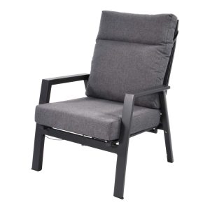 Lesli Living bistrostoel Ohio – grijs – 72x81x98cm – set van 2 Lesli Living bistrostoel Ohio – grijs – 72x81x98cm – set van 2
