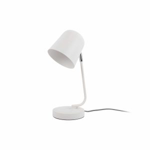 Leitmotiv tafellamp Encantar – wit – Ø15cm