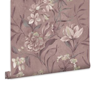 Laura Ashley Vliesbehang – Blairmore Floral Grape 10mx52cm Laura Ashley Vliesbehang – Blairmore Floral Grape 10mx52cm