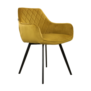 Kick eetkamerstoel Karl Velvet – Goud Kick eetkamerstoel Karl Velvet – Goud