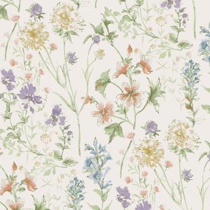 Laura Ashley Vliesbehang – Wild Meadow Chalk Roze Laura Ashley Vliesbehang – Wild Meadow Chalk Roze