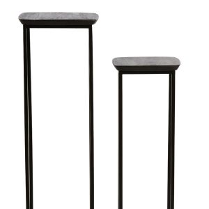 Light & Living zuil QUENZA – Ø35x100cm – zwart – Set van 2 Light & Living zuil QUENZA – Ø35x100cm – zwart – Set van 2