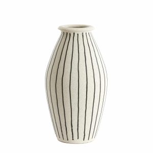 Light & Living vaas Diphu – wit – Ø23.5cm Light & Living vaas Diphu – wit – Ø23.5cm
