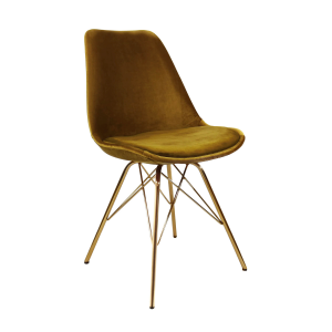Kick kuipstoel Velvet – Goud Kick kuipstoel Velvet – Goud