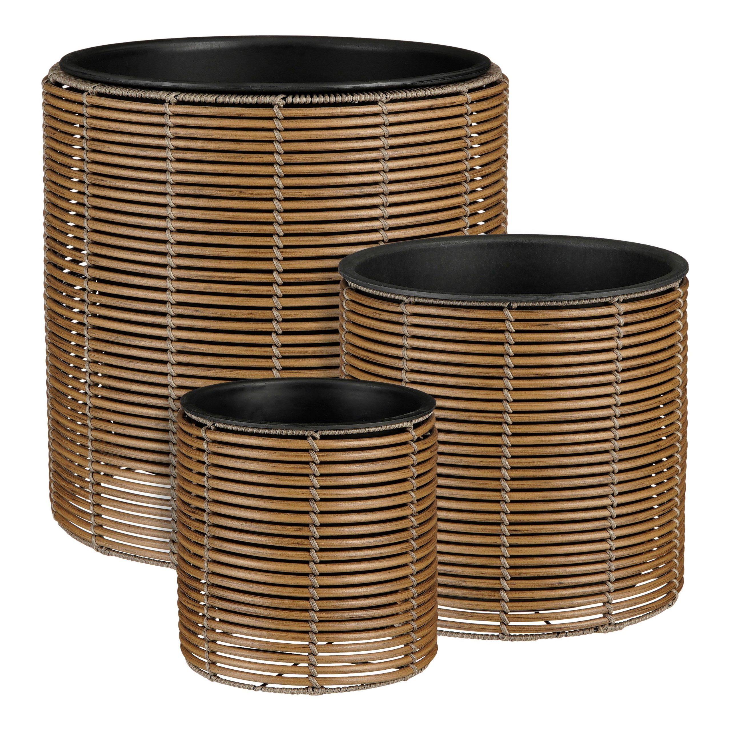 Mica Decorations Cesena Bloempot – Set van 3 – Plantenpot voor Bloemen