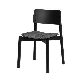 noo.ma WEM Gestoffeerde stoel – Vulcano Black noo.ma WEM Gestoffeerde stoel – Vulcano Black
