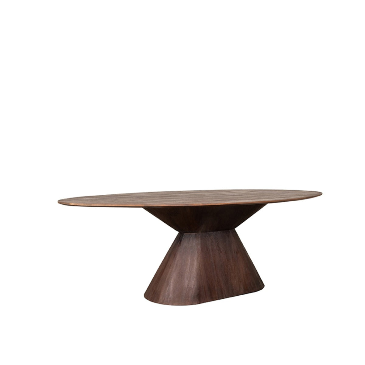LABEL51 Eettafel Jagger - Donkerbruin Mangohout - 220x110x76cm