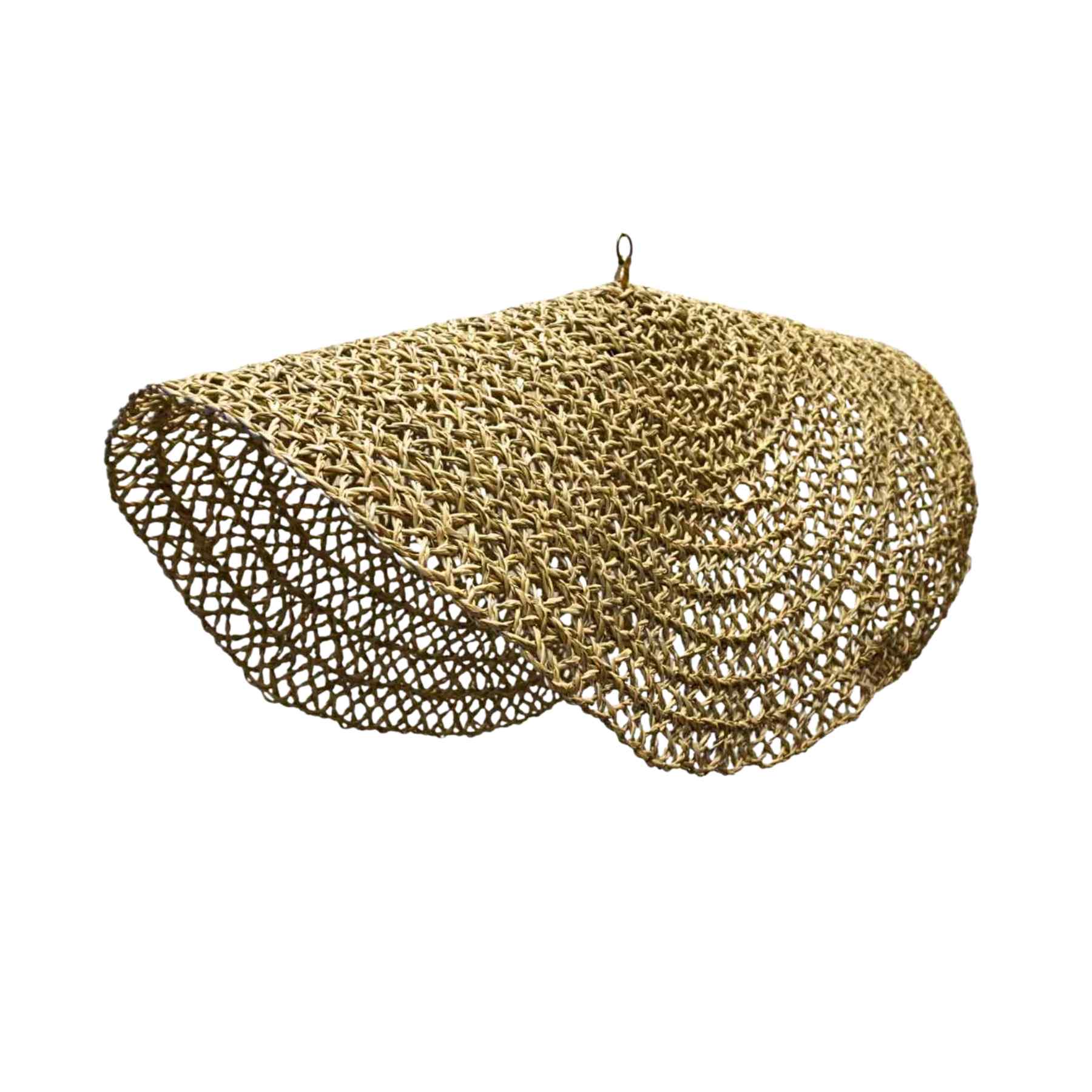 NOA MAY Hanglamp Medina - natural - zeegras - Ø 80 x h 40 cm