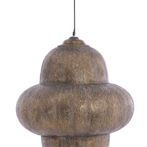 Light & Living hanglamp RYOTA – bruin – Ø53×63.5cm Light & Living hanglamp RYOTA – bruin – Ø53×63.5cm