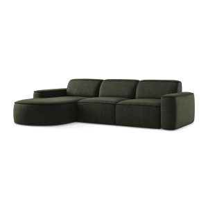 LaMiaSofa hoekbank links Melissa – textuurstof – olijf – 284x166x70 LaMiaSofa hoekbank links Melissa – textuurstof – olijf – 284x166x70