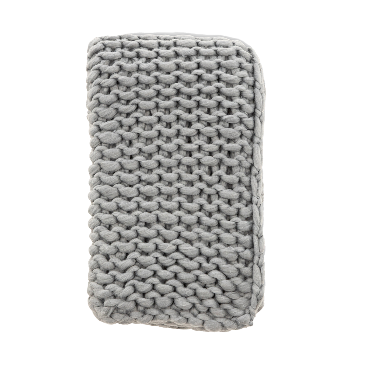 Nest living Verena plaid grijs - 170 x 130 cm