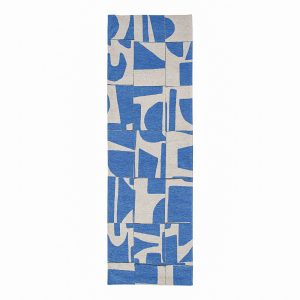 Ecorugs vloerkleed Campanula – blauw – 80x250cm Ecorugs vloerkleed Campanula – blauw – 80x250cm