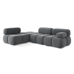 LaMiaSofa hoekbank links Sanremo – velours – staal – 285x190x70 LaMiaSofa hoekbank links Sanremo – velours – staal – 285x190x70