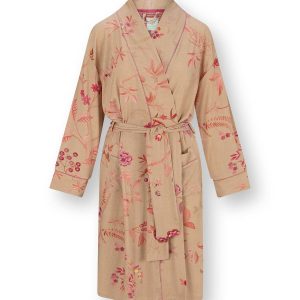Pip Studio – Nisha Kimono Dames – Marigold – Roze – XXL Pip Studio – Nisha Kimono Dames – Marigold – Roze – XXL