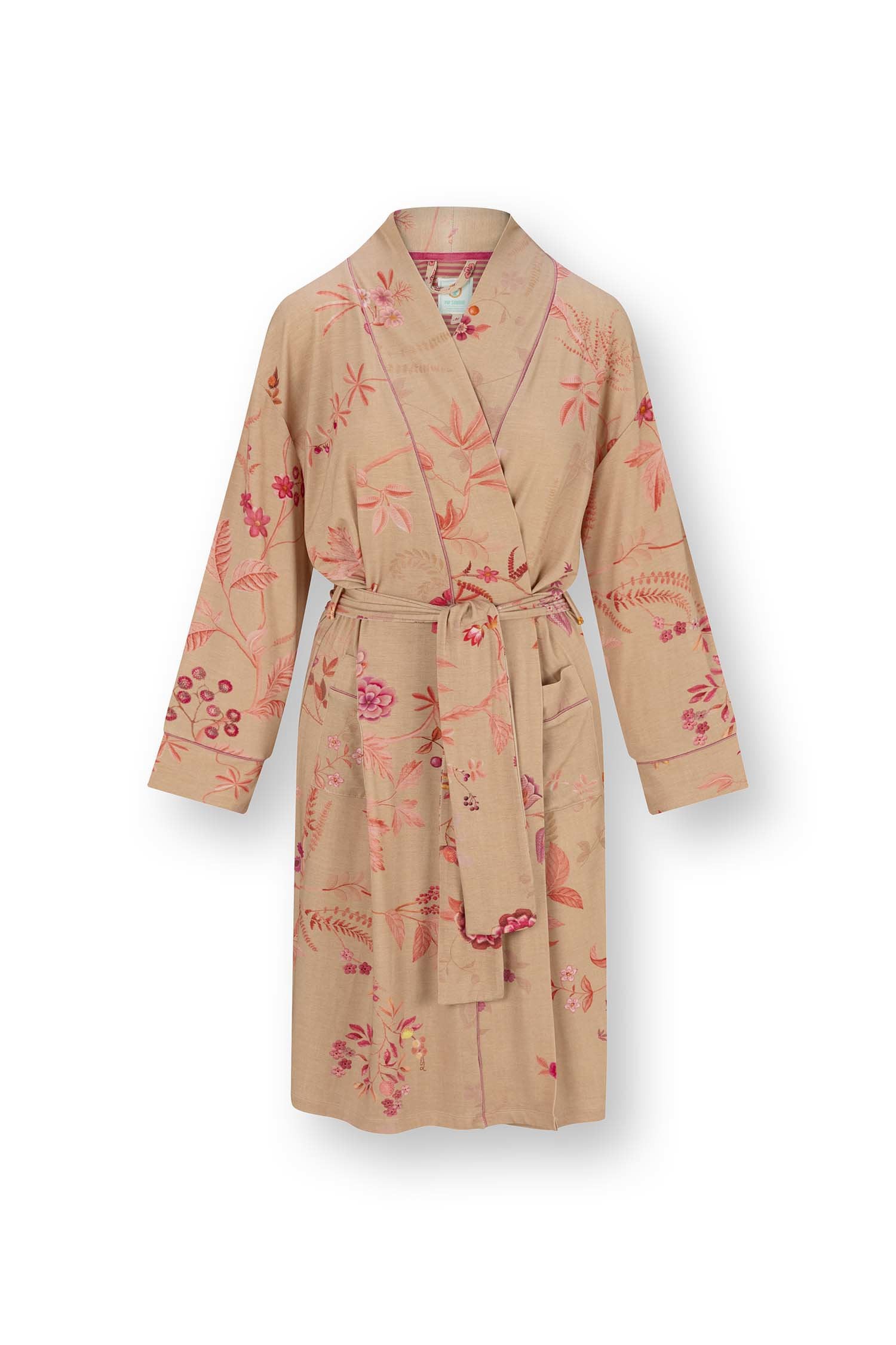 Pip Studio - Nisha Kimono Dames - Marigold - Roze - L