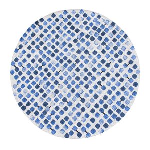 Louis De Poortere vloerkleed Amparo Blues – blauw – 140x140cm Louis De Poortere vloerkleed Amparo Blues – blauw – 140x140cm