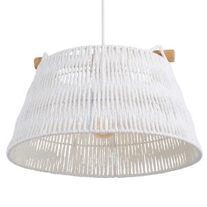 Lighto | Hanglamp Rotan Wit Ø45 cm | Lumo Lighto | Hanglamp Rotan Wit Ø45 cm | Lumo