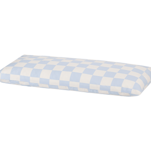 noo.ma Plu kussensloop – katoensatijn 300 TC, 50 x 80 cm, babyblauw-wi noo.ma Plu kussensloop – katoensatijn 300 TC, 50 x 80 cm, babyblauw-wi