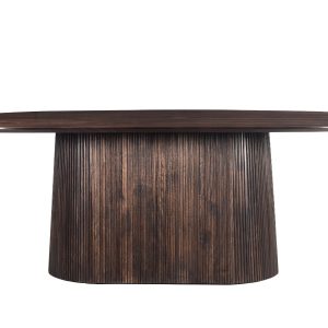 Livingfurn eetkamertafel Salvator Walnut – 200cm – mangohout Livingfurn eetkamertafel Salvator Walnut – 200cm – mangohout