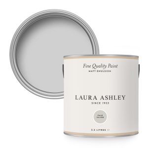 Laura Ashley Muurverf Mat – Pale Silver – Grijs – 2,5 liter Laura Ashley Muurverf Mat – Pale Silver – Grijs – 2,5 liter