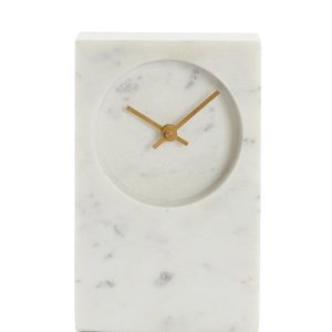 Light & Living klok DESTINA – 13x8x20cm – wit Light & Living klok DESTINA – 13x8x20cm – wit