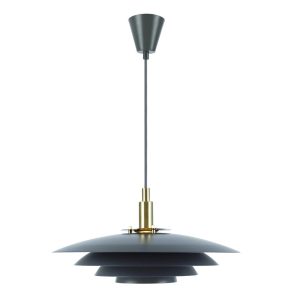 Nordlux Bretagne Hanglamp – Ø38cm – G9 – Grijs Nordlux Bretagne Hanglamp – Ø38cm – G9 – Grijs