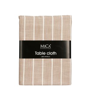 Mica Decorations Alivo Tafelkleed – L250 x B140 cm – Organisch Katoen Mica Decorations Alivo Tafelkleed – L250 x B140 cm – Organisch Katoen