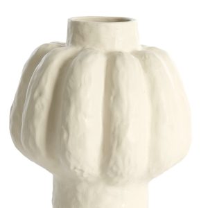 Light & Living vaas ALIVERI – Ø25x29cm – wit Light & Living vaas ALIVERI – Ø25x29cm – wit