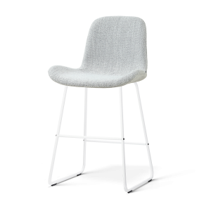 Nolon Nino-Fé Barkruk Grijs Melange – Wit Onderstel – 65 Cm Nolon Nino-Fé Barkruk Grijs Melange – Wit Onderstel – 65 Cm